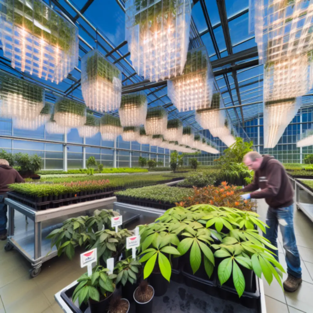 Lokale groene leverancier met duurzame kantoorplanten en materialen.